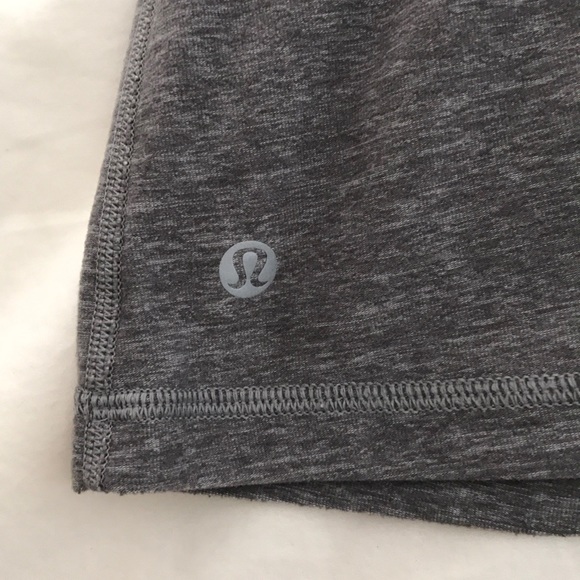 grey lululemon tank top-pink built in sport bra - Picture 6 of 7